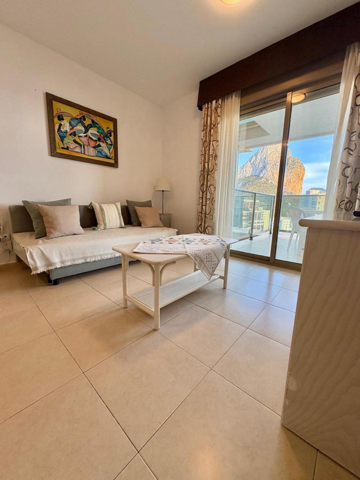 Apartment With Sea View Pool & Private Parking Calp Extérieur photo